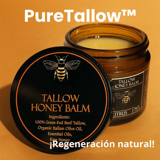 PureTallow™ Combate la piel irritada y sensible.