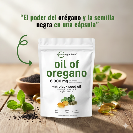 VitalHerb™ Aceite de Orégano Mejora la salud digestiva y respiratoria